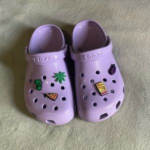 Purple / Lilac crocs. Great condition, look brand new, worn with care.
